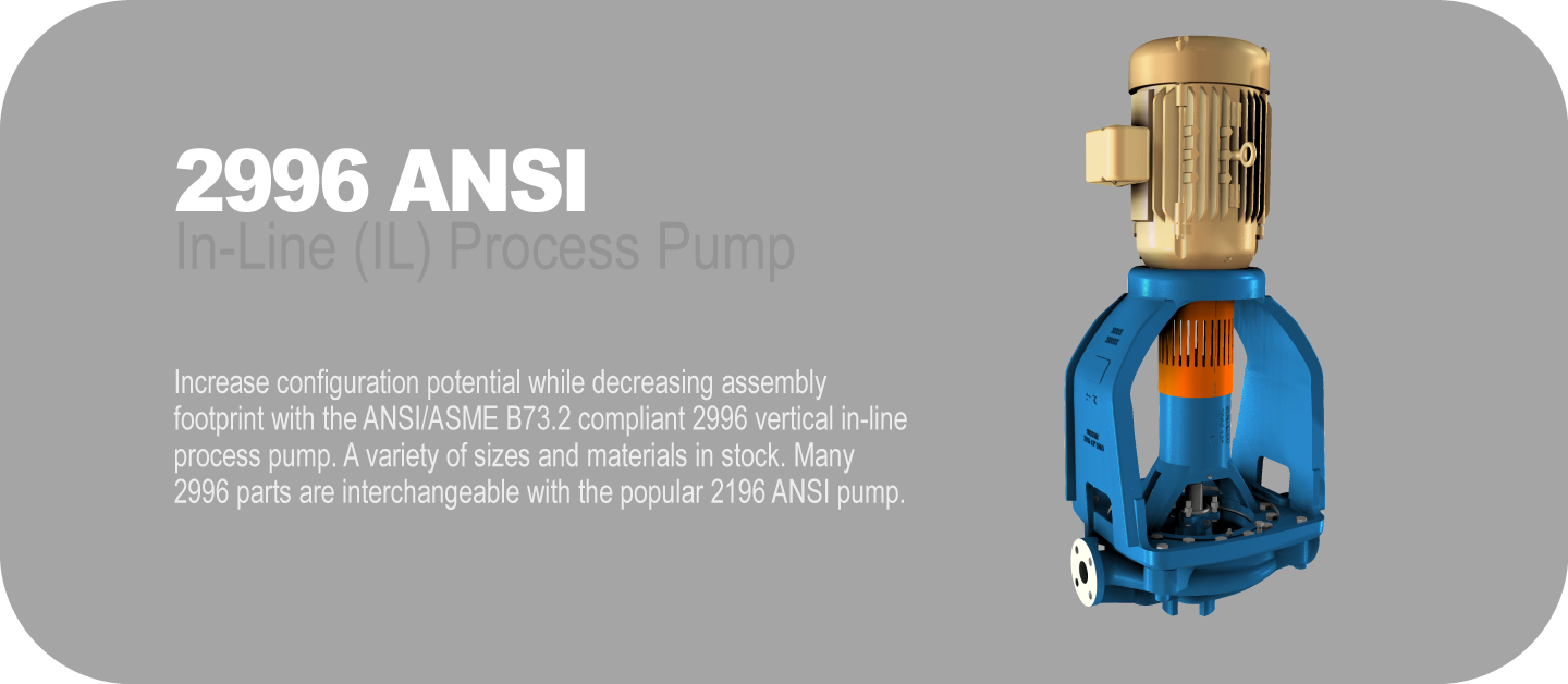 2996 In-Line Process Pump